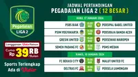 Jadwal Siaran Langsung Pegadaian Liga 2 2023/2024 Babak 12 Besar di Vidio, 17&amp;18 Januari 2024