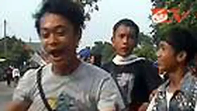 Perang Suporter di Tangerang