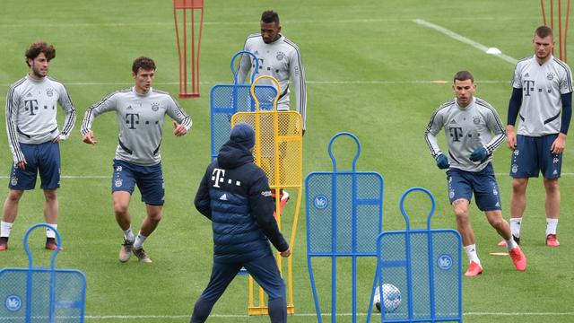 FOTO: Intip Latihan Pemain Bayern Munchen di Tengah Pandemi COVID-19