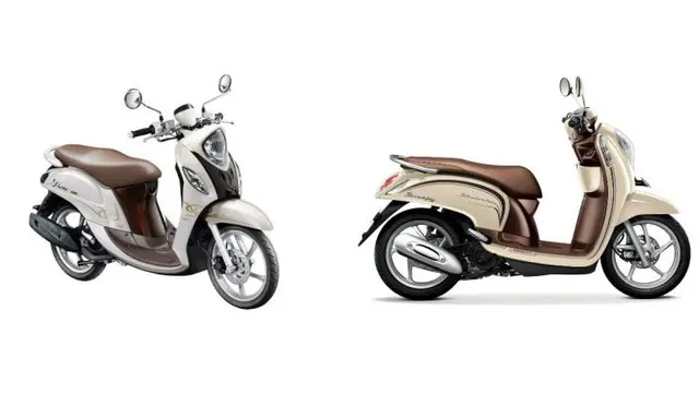 Komparasi Yamaha New Fino 125 Blue Core dan New Honda Scoopy eSP