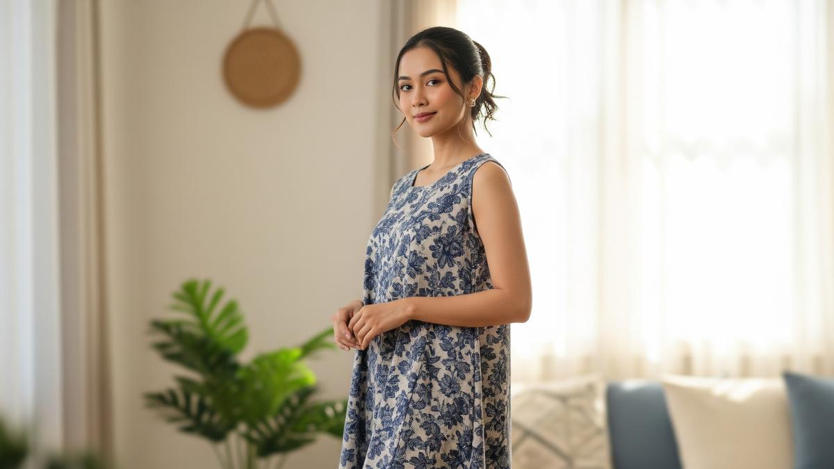 7 Pilihan Model Daster A-Line Kekinian, Nyaman tapi Tetap Elegan di Rumah