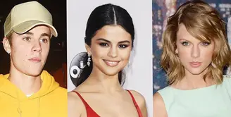 Artis cantik Selena Gomez dan taylor Swift tengah berada dalam pertikaian, dan dikabarkan penyebabnya adalah Justin Bieber. Belum tahu kebenarannya, Taylor dikabarkan tak suka dengan Selena. (doc.aceshowbiz)
