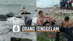 Aksi heroik ditunjukkan oleh kedua pemuda ini karena menyelamatkan orang tenggelam di laut.