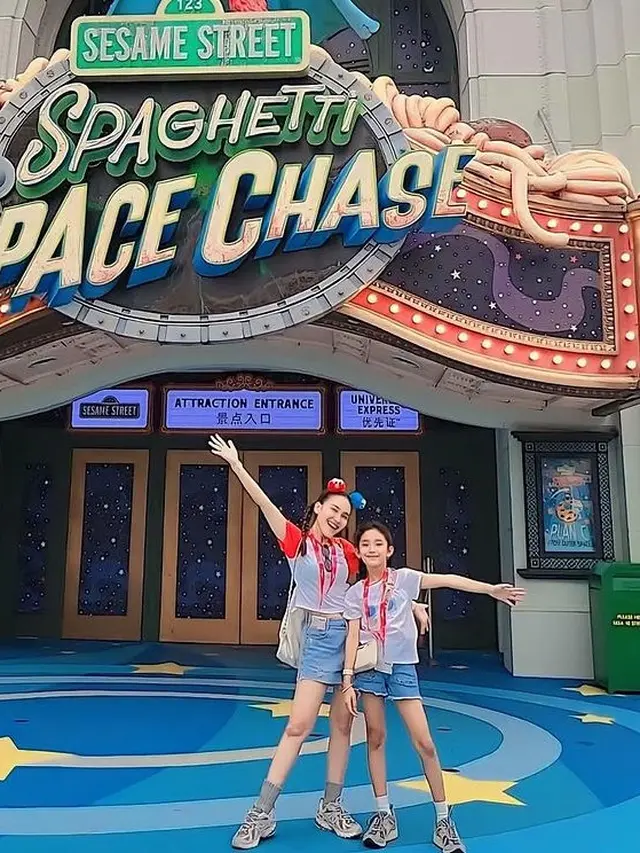 Ayu Ting Ting dan Bilqis (Instagram/ayutingting92)