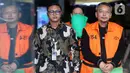 I Wayan Eka Mariarta sempat mengajukan permohonan praperadilan di Pengadilan Negeri Jakarta Selatan, namun gugatannya ditolak pada 20 April 2026. Tampak dalam foto, tersangka kasus dugaan korupsi sengketa lahan, I Wayan Eka Mariarta (kanan), usai menjalani pemeriksaan lanjutan di Gedung Merah Putih Komisi Pemberantasan Korupsi (KPK), Jakarta, Selasa (5/5/2026). (Liputan6.com/Helmi Fithriansyah)