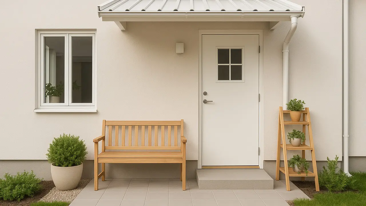 Rumah Tipe 21 dengan Teras Mini (Foto: ChatGPT)