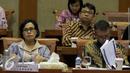 Rapat antara Menkeu dengan Komisi XI membahas evaluasi pelaksanaan UU No.11 Tahun 2016 tentang Tax Amnesty serta peraturan-peraturan Dirjen Pajak terkait Tax Amnesty, Jakarta, Kamis (29/9). (Liputan6.com/Johan Tallo)