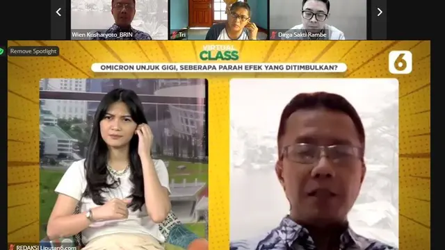 Virtual Class Cek Fakta Liputan6.com, Jumat (28/1). (Istimewa)