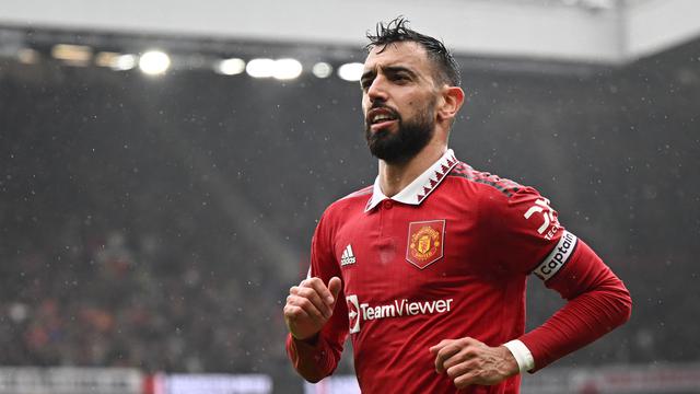 Gelandang Manchester United, Bruno Fernandes.