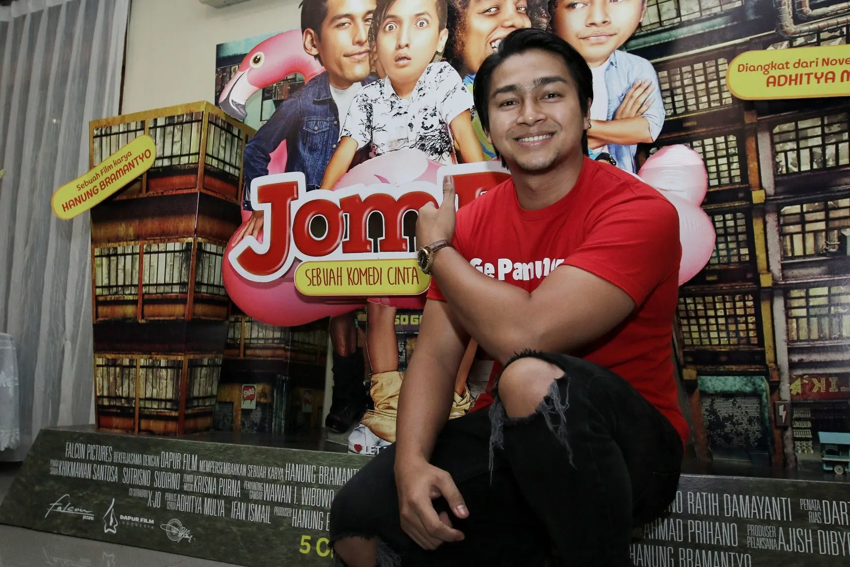 Preskon film Jomblo (Adrian Putra/bintang.com)