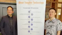 Ki-ka: Jackal Ma, co-founder dan partner Tongdun Technology dan Lawrence Lu, Managing Director Tongdun Technology. (Foto: Tongdun)