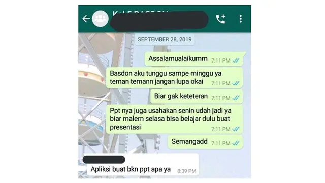 Sok Paling Sibuk, Ini 6 Chat Teman Saat Punya Tugas Kelompok Ini Bikin Kesal