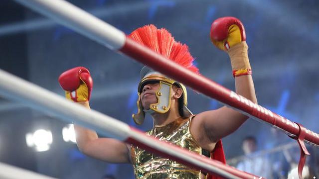 Pertandingan Tinju Vicky Prasetyo dan Aldi Taher