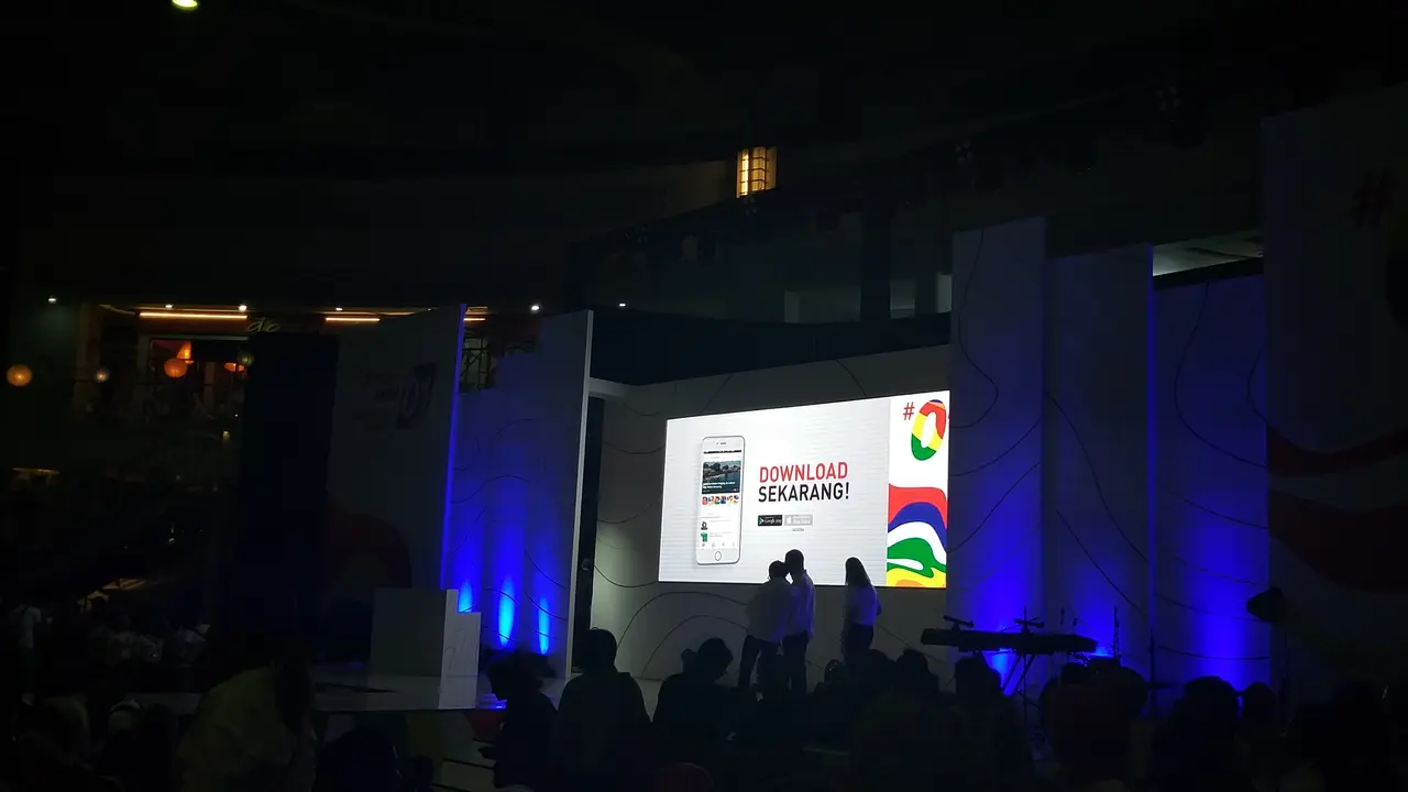 Peluncuran Jokowi App (Liputan6.com/Ika Defianti)