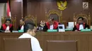 Eka Kamaludin saat menjalani sidang dakwaan di Pengadilan Tipikor, Jakarta, Kamis (20/9). Sidang beragendakan pembacaan dakwaan dari Jaksa Penuntut Umum KPK. (Liputan6.com/Helmi Fithriansyah)