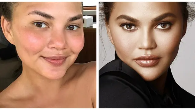 Hapus Makeup, Penampilan 7 Bintang Hollywood Ini Tampak Berbeda