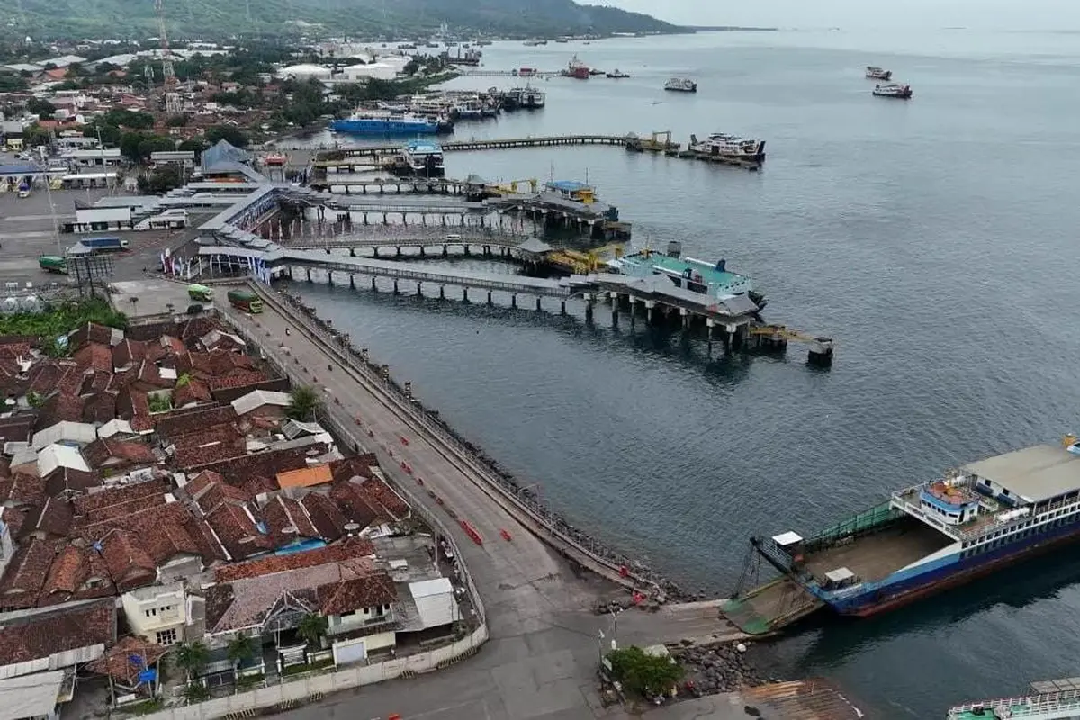 Kondisi Aktivitas Pelabuhan Ketapang- Gilimanuk pada angkutan Nataru 2025 (Istimewa)