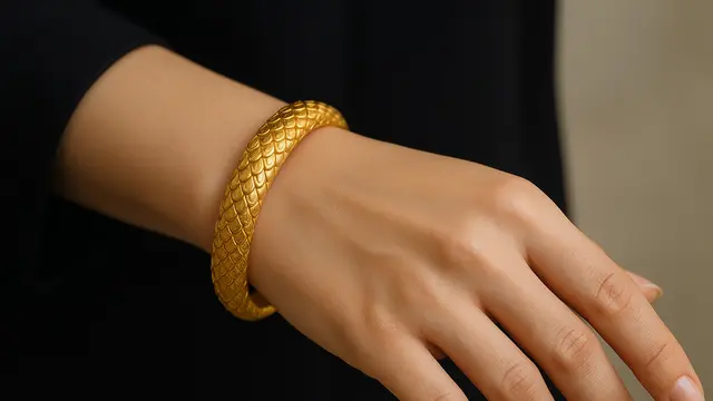 Pilihan Gelang Emas Penuh Gaya yang Memukau