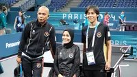 Atlet Para Tenis Meja Indonesia, Leli Marlina, saat melakukan latihan persiapan menjelang bertanding di ajang Paralimpiade 2024. Ia akan mengikuti nomor tunggal putri TT5. (DOK NPC Indonesia)