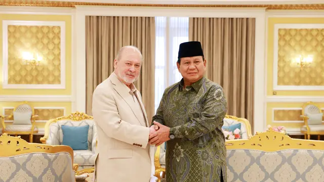 Prabowo Bertemu Raja Malaysia