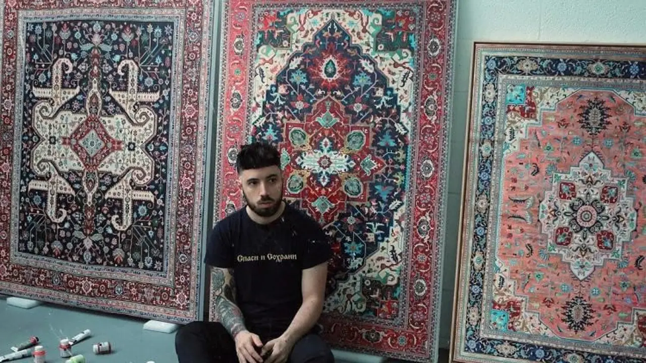Menakjubkan, Lukisan Ini Sangat Mirip Dengan Karpet Persia