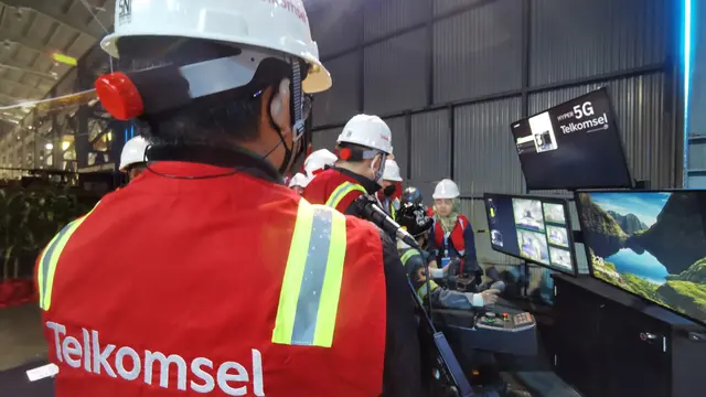 Telkomsel dan PT Freeport Indonesia (PTFI) menghadirkan penerapan 5G Underground Smart Mining pertama di Asia Tenggara (Dok. Telkomsel)