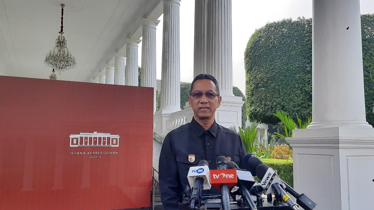 Mendagri Lantik Heru Budi Hartono Sebagai Pj Gubernur DKI Jakarta Besok