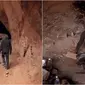 Seorang pria pilih hidup ekstrem tinggal di gua selama 16 tahun karena bosan bayar sewa. (Sumber: YouTube Screengrab/indiatimes)