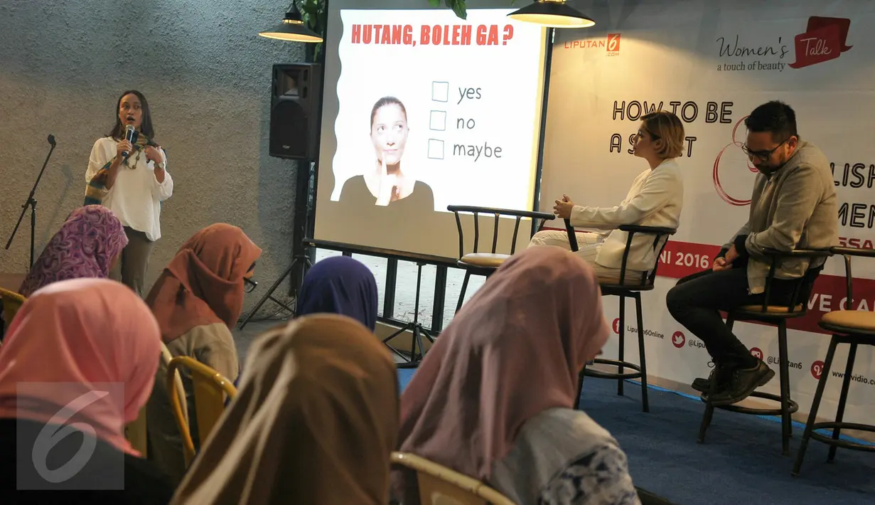 Suasana acara  Womens Talk di Bee Have cafe, Bandung, Rabu (22/6). Nissan March bersama Liputan6.com gelar seminar bertajuk 'How To Be a Smart & Stylish Women untuk para kaum hawa. (Liputan6.com/Yoppy Renato)