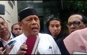 Eggi Sudjana diperiksa sebagai tersangka kasus makar di Polda Metro Jaya pada Senin 13 Mei 2019. (Merdeka.com/ Ronald)