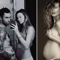 Model Behati Prinsloo istri dari pentolan band Maroon 5, Adam Levine baru saja melahirkan anak pertamanya. Rabu, (21/9/2016) Behati melahirkan di California. Demi sang buah hatinya, Levine rela mengundurkan konsernya. (Instagram/behatiprinsloo)