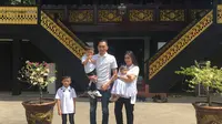 Aliya Rajasa dan Ibas Yudhoyono mudik ke Palembang [foto: instagram/ruby_26]