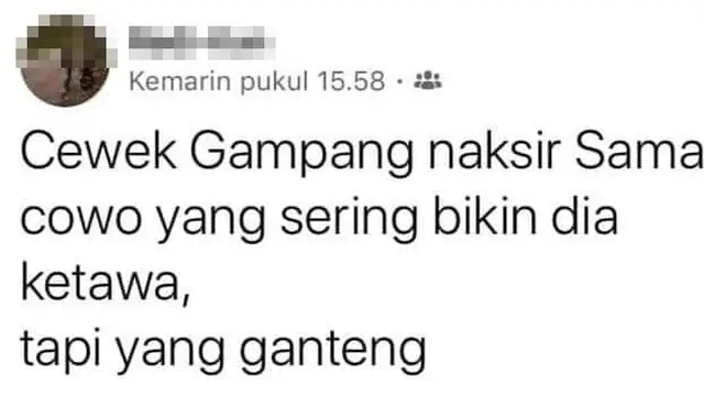 7 Status Facebook Netizen 'Ngomongin' Cewek Ini Ujungnya Kocak