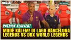 Patrick Kluivert Tak Banyak Aksi saat Barcelona Legends Hajar DRX 3-0