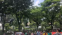 Badan Eksekutif Mahasiswa Nusantara (BEM Nus) pada hari ini, Kamis (9/3/2023) melakukan unjuk rasa sebagai bentuk tanda simbolik, berkenaan dengan pergantian posisi jabatan Zainudin Amali selaku Menpora RI yang kini telah mengundurkan diri. (Istimewa)