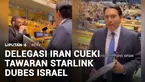 Delegasi Iran di Perserikatan Bangsa-Bangsa tidak merespons tawaran Duta Besar Israel untuk PBB, Danny Danon, yang memberikan perangkat internet Starlink.