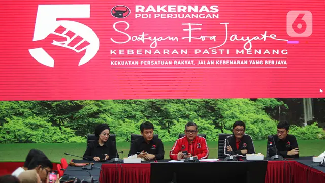 Rakernas V, PDIP Hanya Undang Figur Penegak Demokrasi