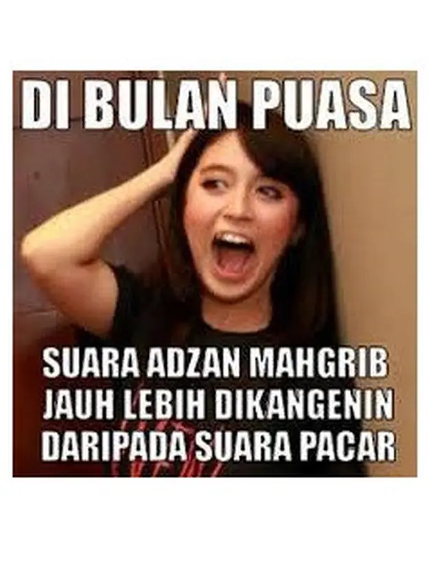 6 Meme Sambut Bulan Ramadhan Pakai Foto Artis Ini Bikin Ngakak