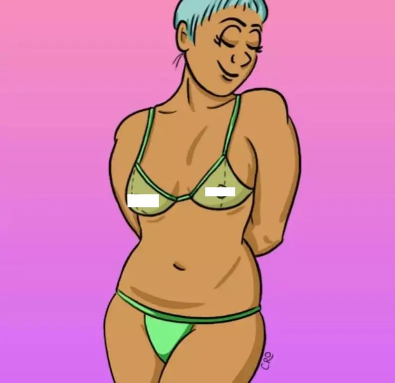 Bra transparan yang seksi. (Sumber foto: buzzfeed.com)