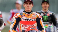 Marc Marquez siap tempur di MotoGP Qatar di sirkuit Losail (AFP)