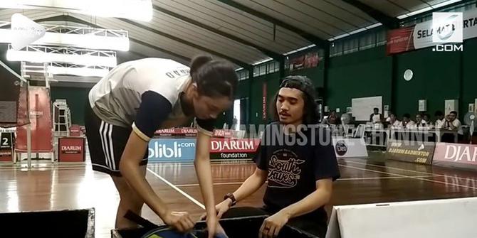 VIDEO: Serunya Duta Sheila On 7 Jadi Pelatih Badminton