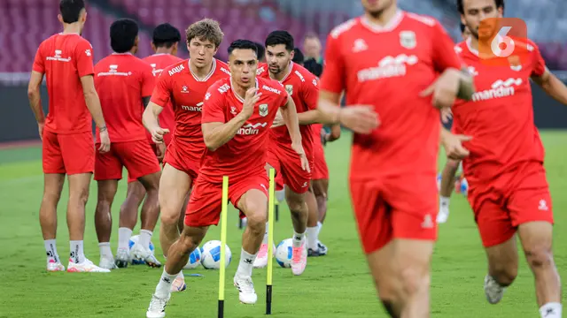 Foto: Timnas Indonesia Matangkan Persiapan, John Herdman Bertekad Akhiri Catatan Buruk Skuad Garuda