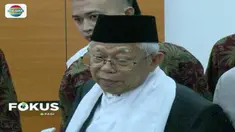 Ma’ruf Amin tanggapi pernyataan Prabowo Subianto tentang Indonesia tak butuh impor bila dirinya terpilih sebagai presiden.
