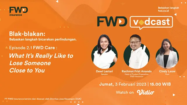 FWD Vodcast, Blak-blakan: Bebaskan Langkah Bicarakan Perlindungan bersama Dewi Lestari