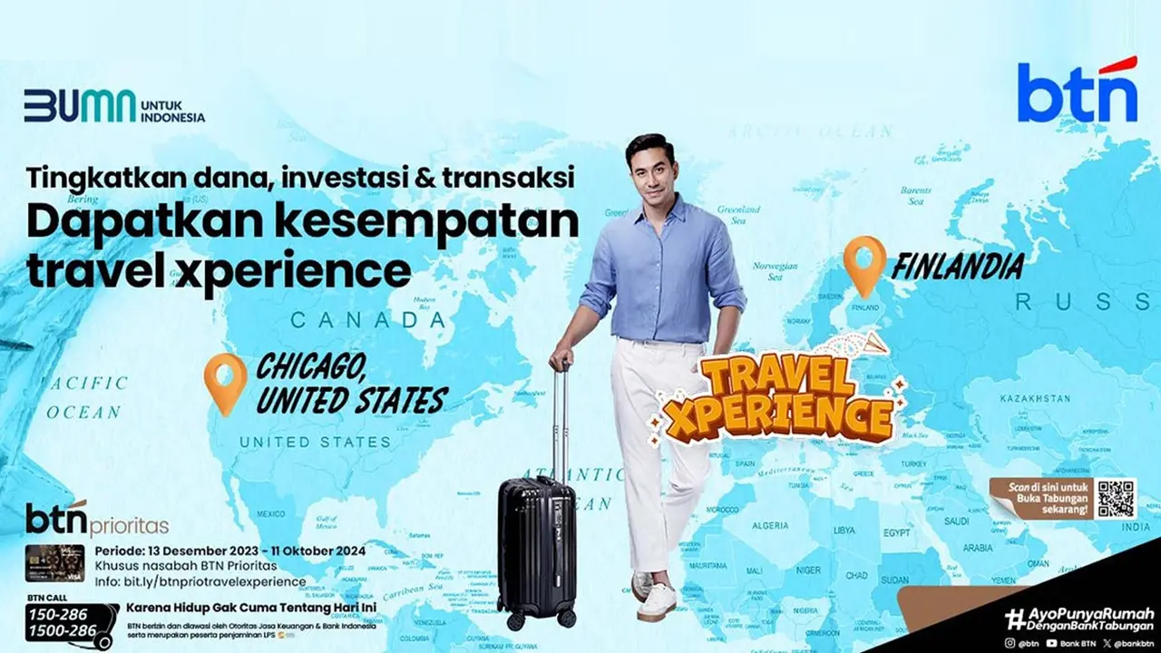 Dapatkan Tour ke Chicago dan Finlandia Lewat Program Travel Xperience with BTN Prioritas   