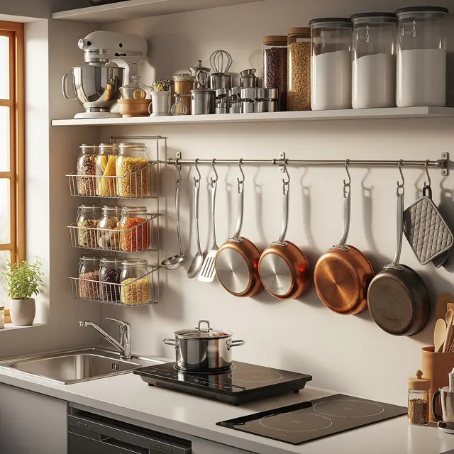 Tips Menata Dapur Kecil Tanpa Kitchen Set tapi Tetap Fungsional