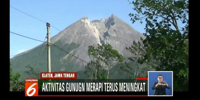 Aktivitas Merapi Meningkat, Aktivitas Hanya Boleh di Luar Radius 3 KM