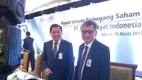 Rapat Umum Pemegang Saham Tahunan (RUPST) PT Bank Rakyat Indonesia Tbk menunjuk Suprajarto sebagai Direktur Utama yang baru. (Liputan6.com/Achmad Dwi Afriyadi)