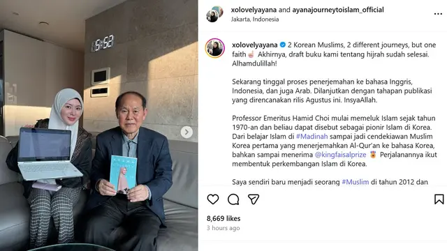 Unggahan Ayana Jihye Moon. (Instgaram/ /xolovelyayana))