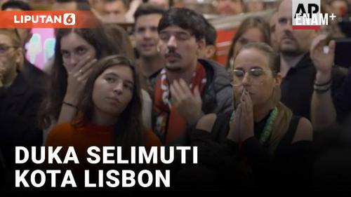 VIDEO: Portugal Kalah di Piala Dunia, Lisbon Diselimuti Duka